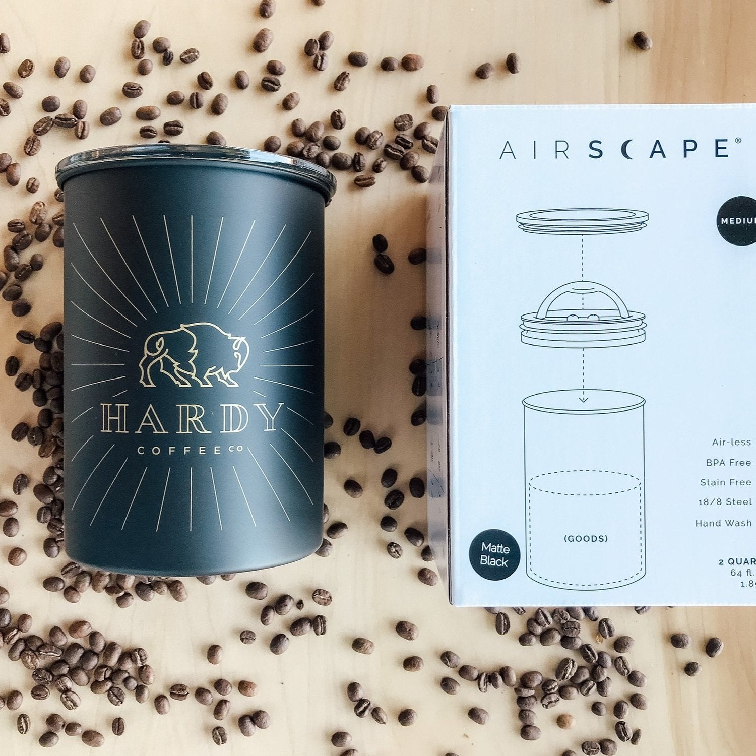 Airscape Coffee Canister